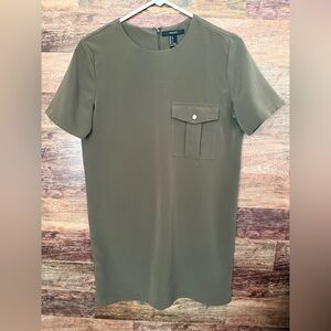 Forever 21, Army Green Dress, Size S
#0204